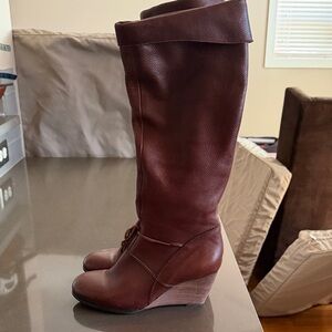 COCLICO Rich Brown Heeled Boots